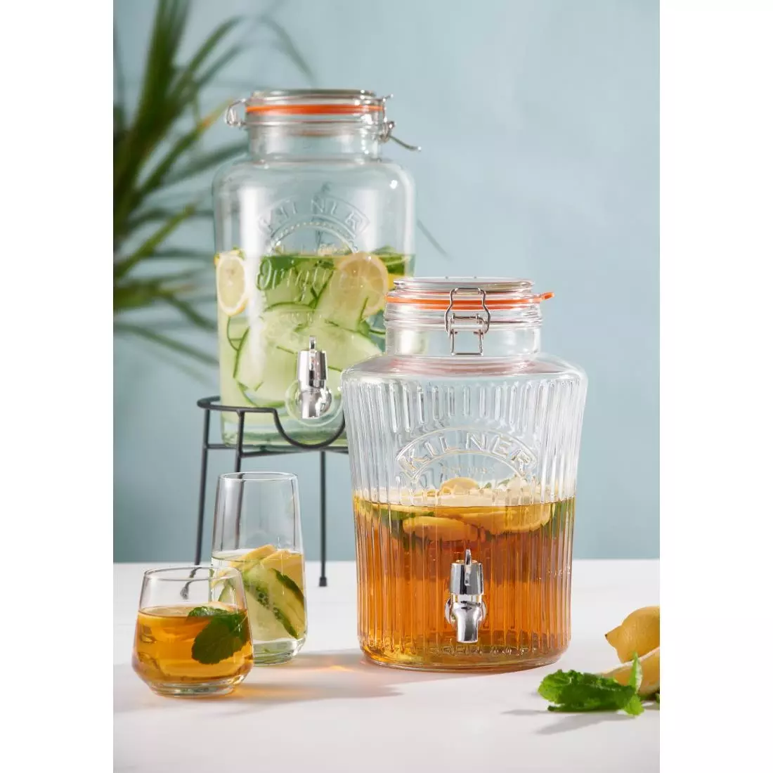 Een Kilner clip top drankdispenser 5 liter koop je bij ShopXPress