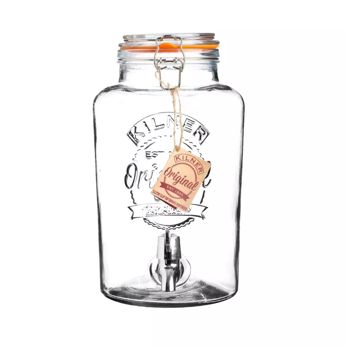 Een Kilner clip top drankdispenser 5 liter koop je bij ShopXPress