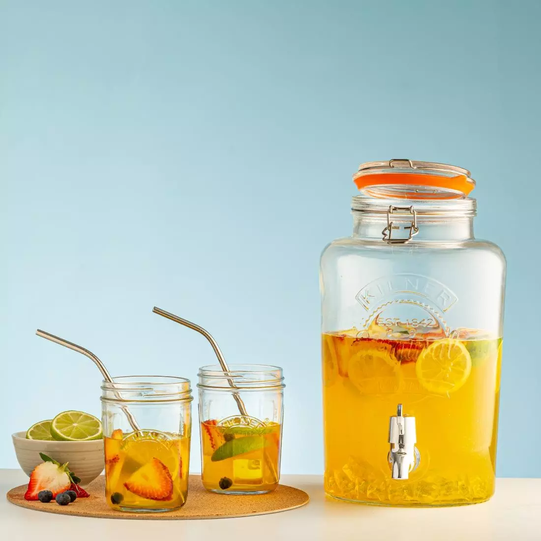 Een Kilner clip top drankdispenser 5 liter koop je bij ShopXPress