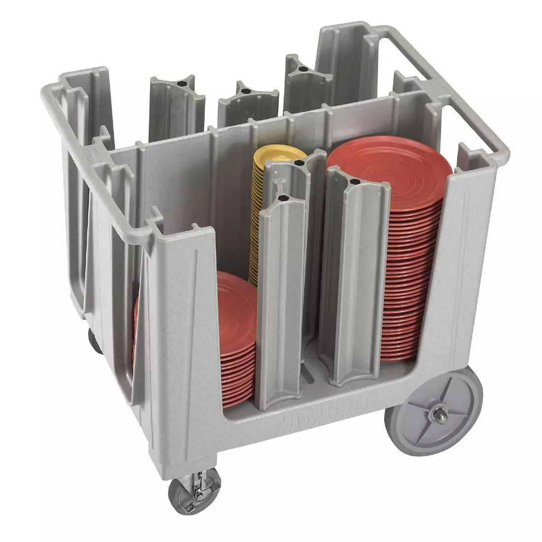 Een Cambro Verstelbare Dish Caddy S-Series Gespikkeld Grijs koop je bij ShopXPress