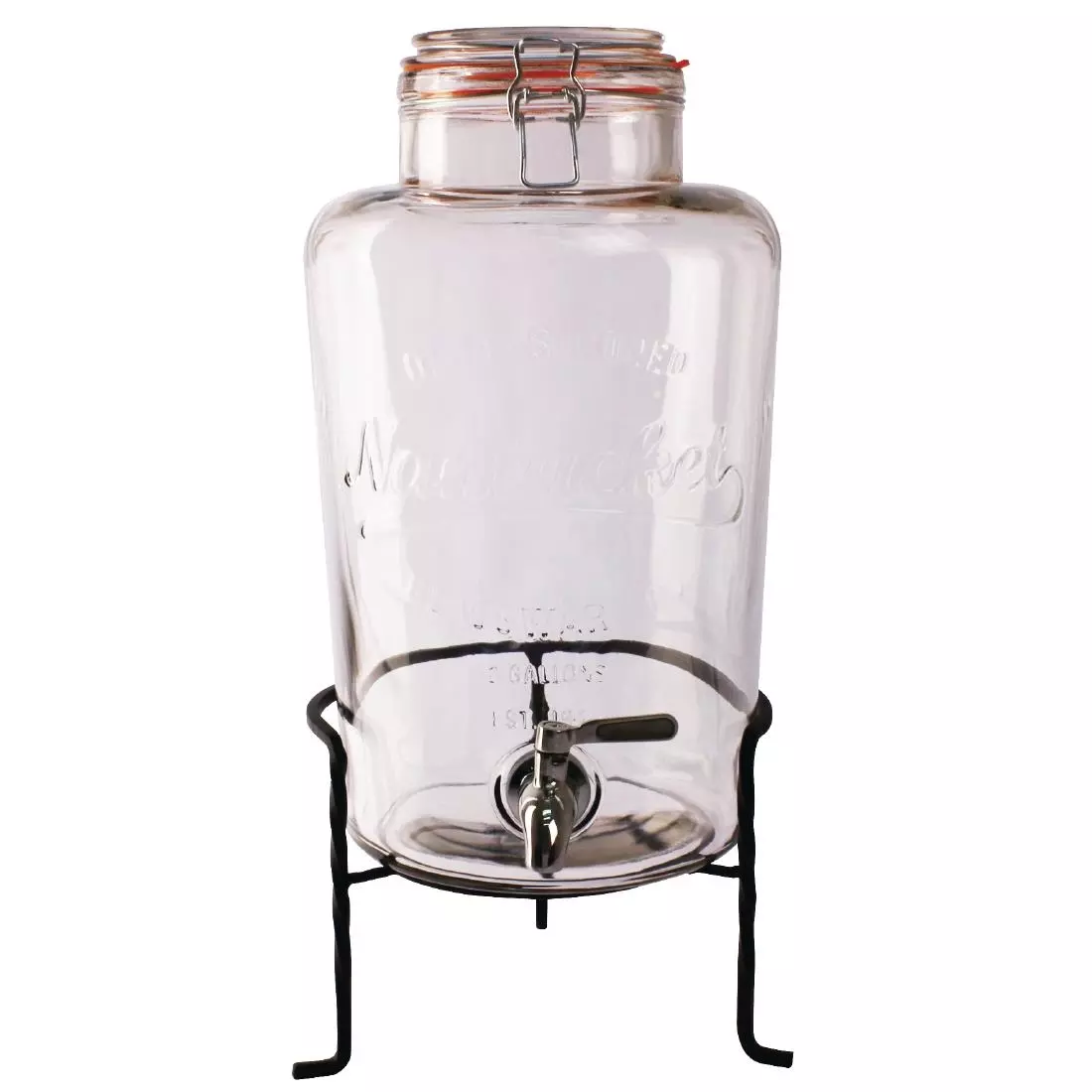 Een Olympia Nantucket vintage drankdispenser met standaard 8,5L koop je bij ShopXPress