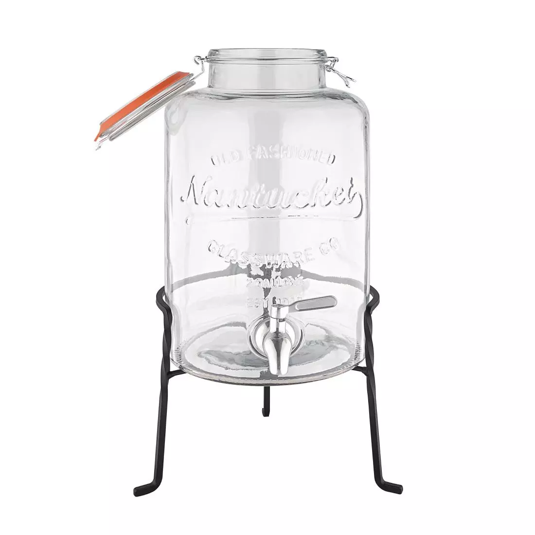 Een Olympia Nantucket vintage drankdispenser met standaard 8,5L koop je bij ShopXPress