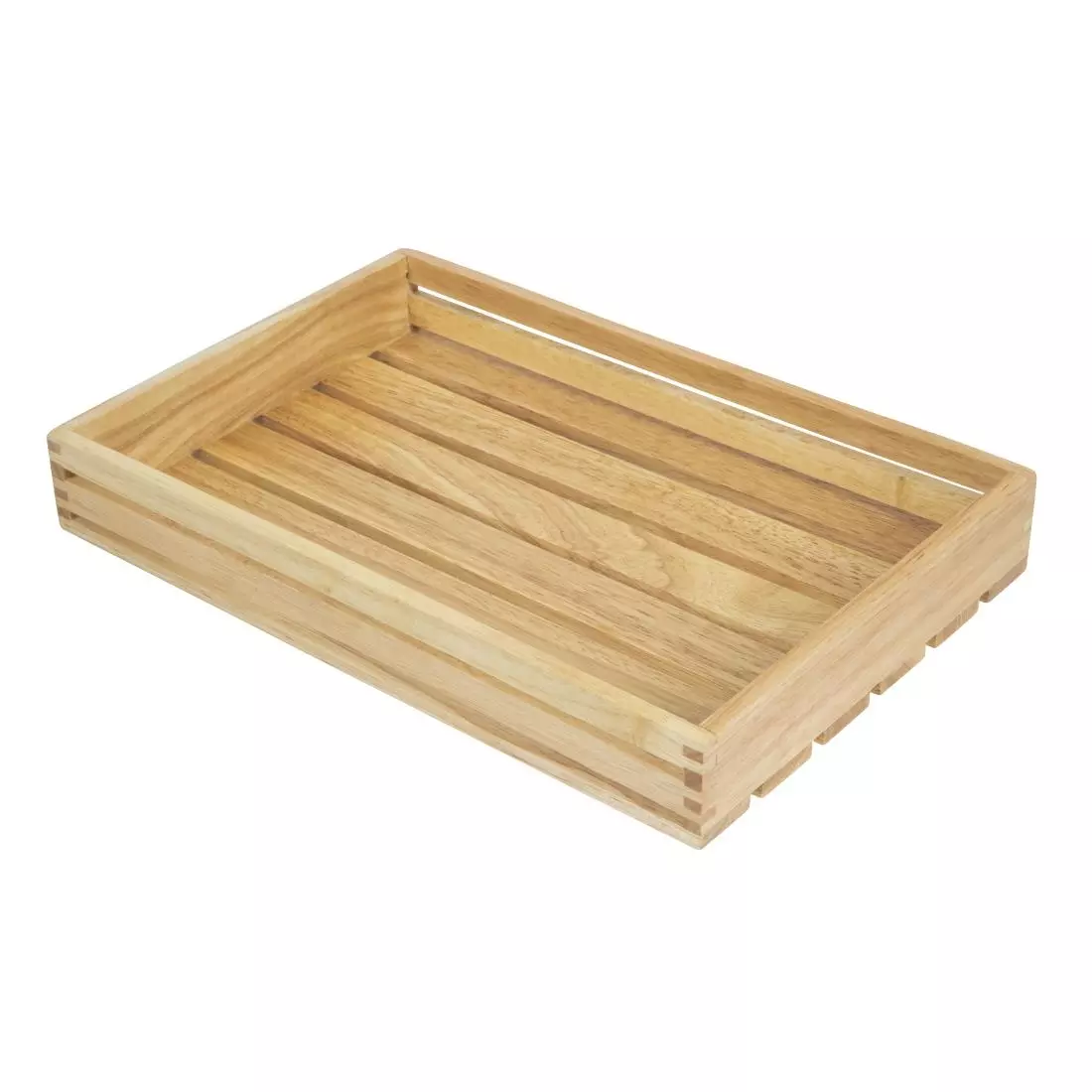 Een Olympia lage houten krat 5(h) x 35(b) x 23(d)cm koop je bij ShopXPress