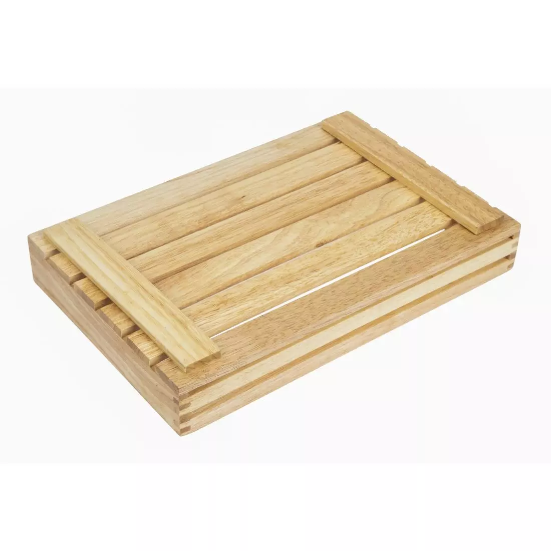 Een Olympia lage houten krat 5(h) x 35(b) x 23(d)cm koop je bij ShopXPress