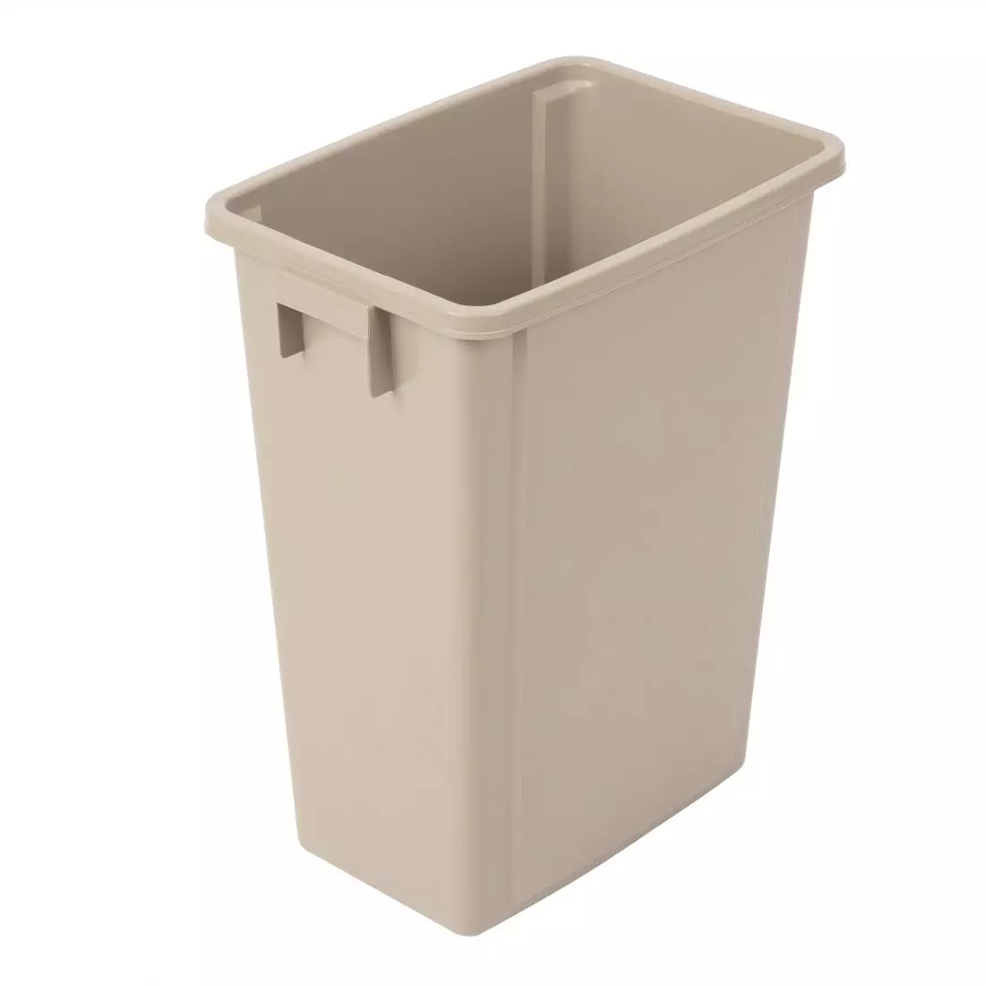 Een recycling afvalbak beige 56L koop je bij ShopXPress