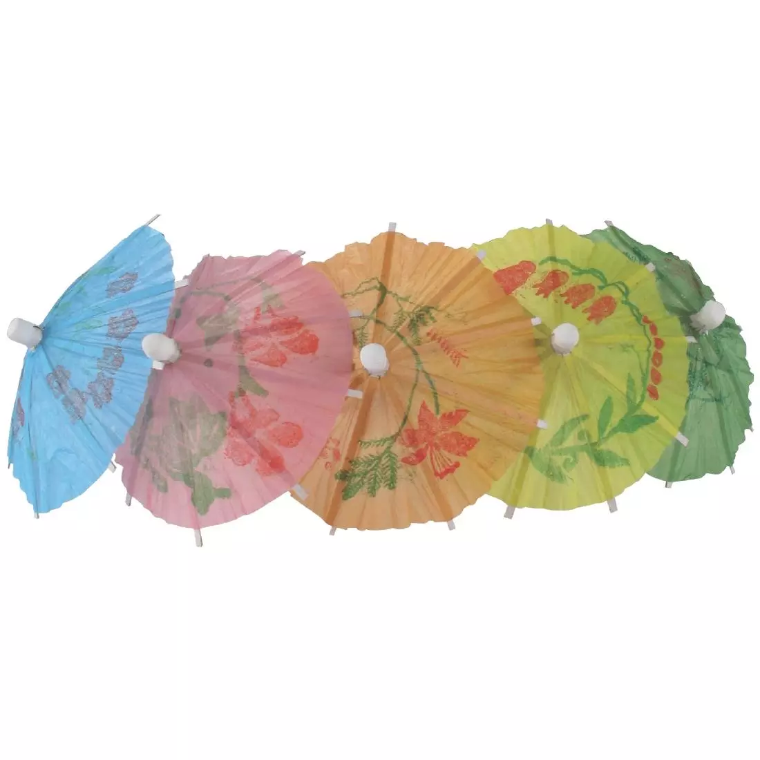 Een Papieren parasol cocktailprikkers assorti (144 stuks) koop je bij ShopXPress