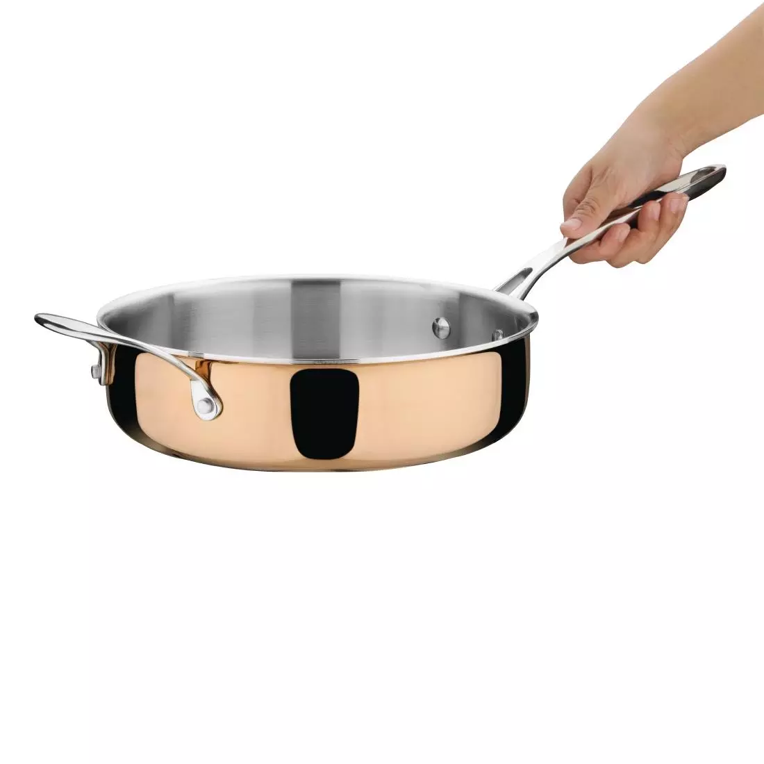 Een Vogue koperen tri-wall sauteerpan 24cm koop je bij ShopXPress