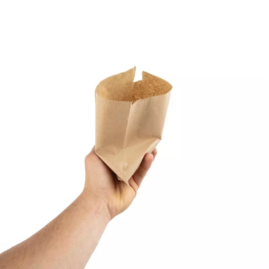 Een Fiesta Recyclable bruine papieren draagtassen klein (1000 stuks) koop je bij ShopXPress