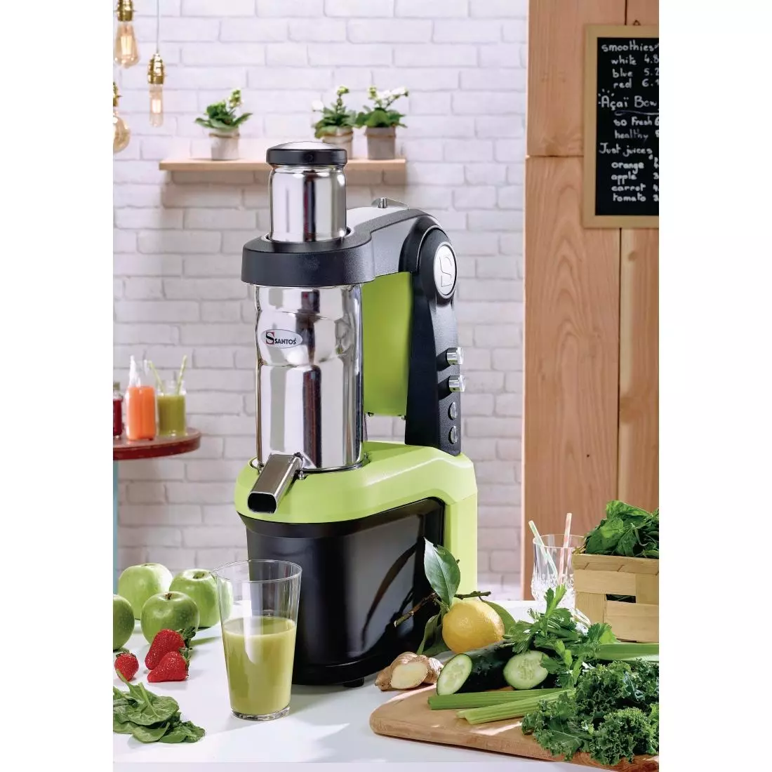 Een Santos cold press juicer 65A koop je bij ShopXPress