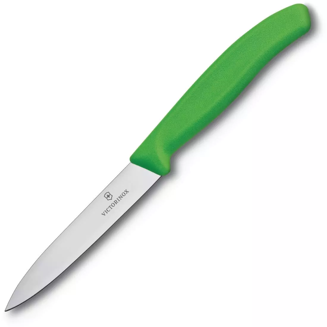 Een Victorinox schilmesje groen 10cm koop je bij ShopXPress