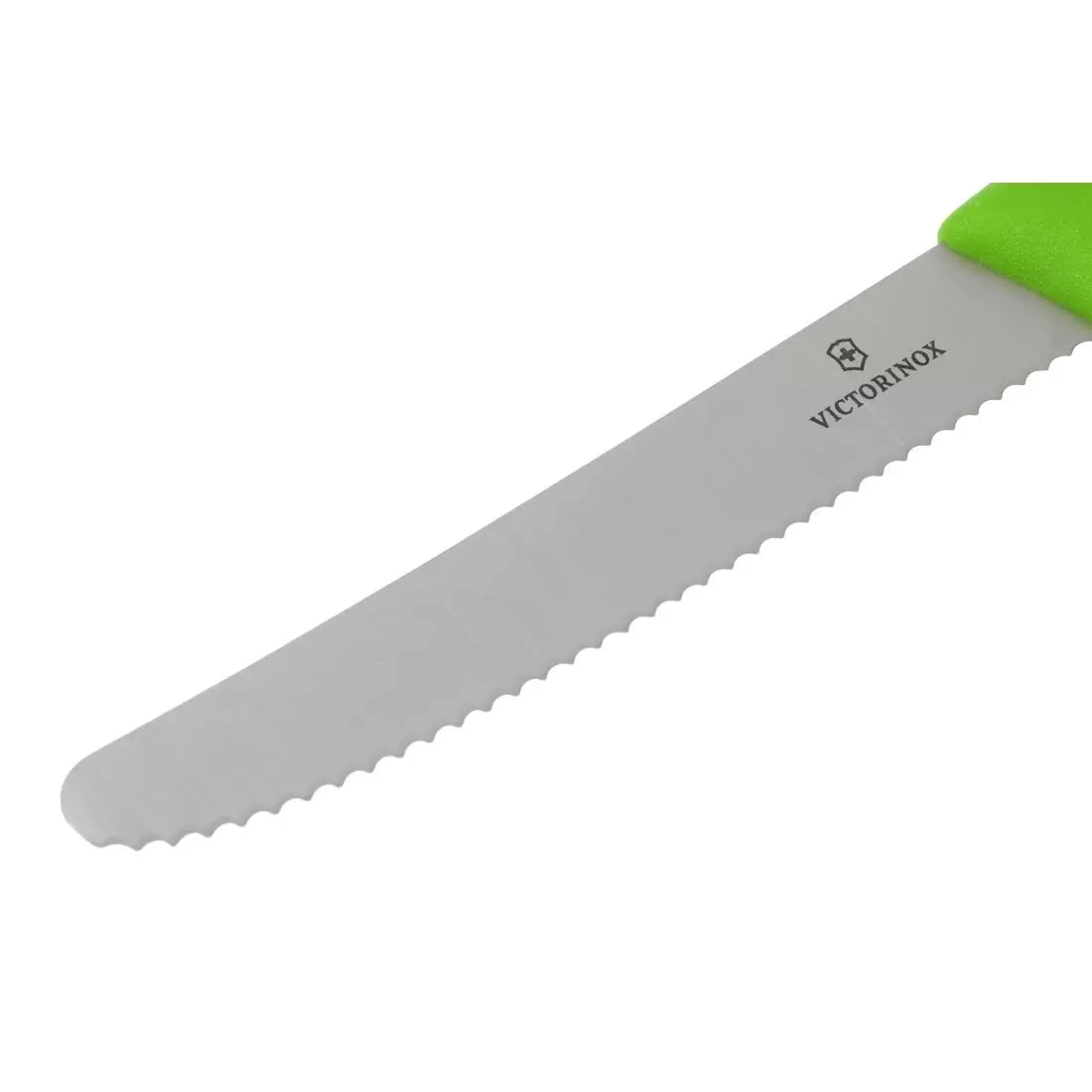 Een Victorinox gekarteld tomatenmes groen 11cm koop je bij ShopXPress