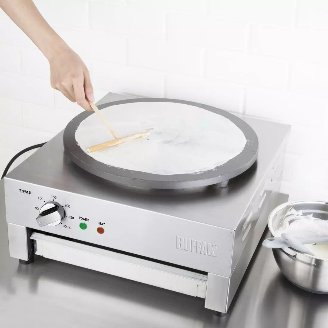 Een Buffalo crêpemachine koop je bij ShopXPress