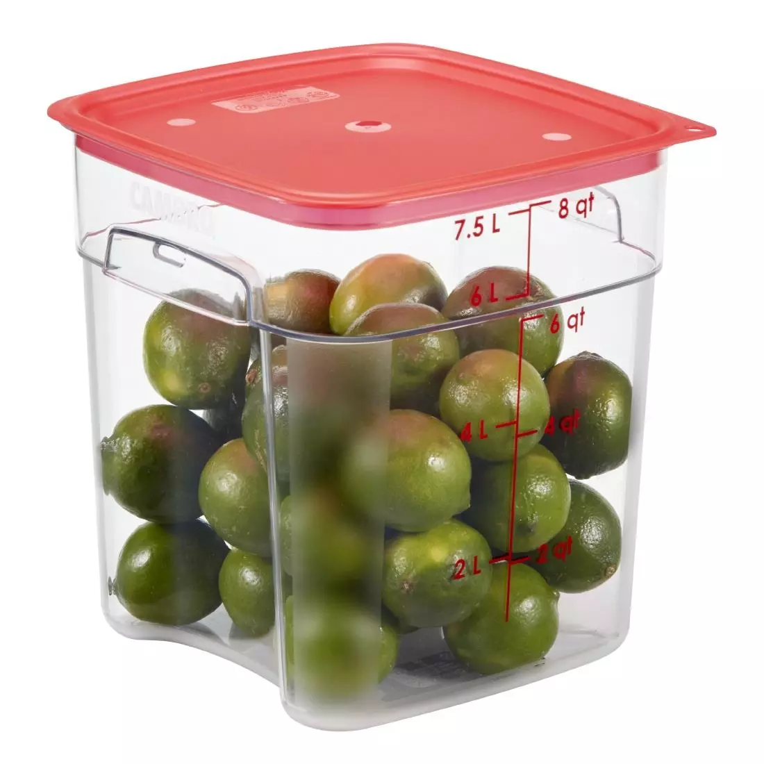 Een Cambro 7,6L FreshPro Camsquare voedselvoorraadpot koop je bij ShopXPress