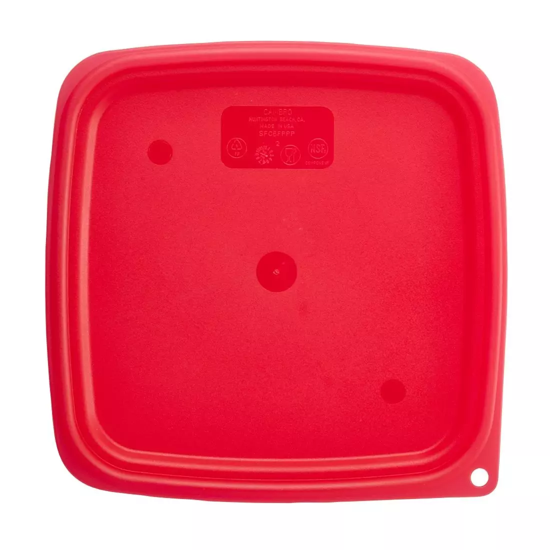 Een Cambro FreshPro Rood Deksel 220x220mm koop je bij ShopXPress