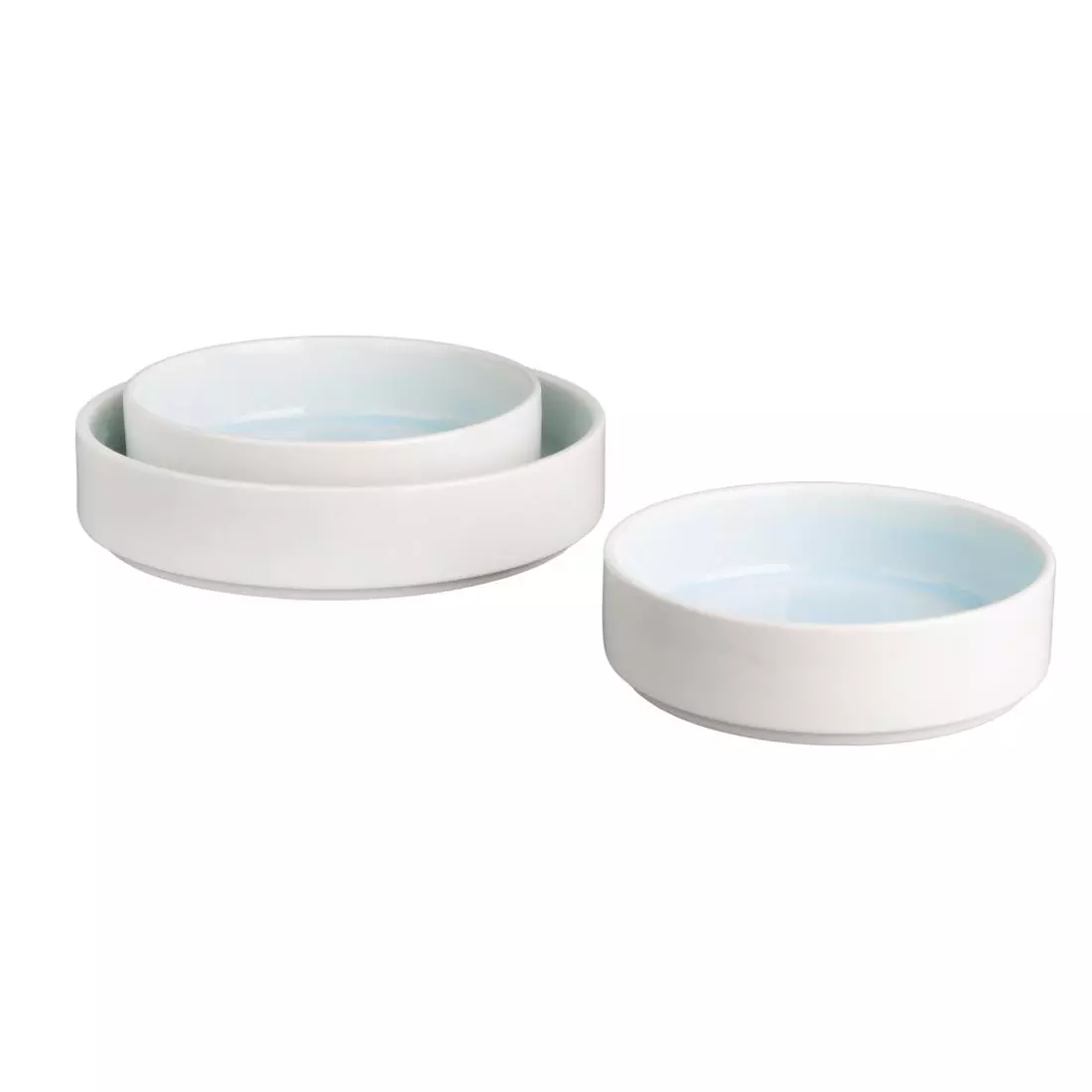 Een Olympia Fondant kommen aqua blauw 215mm (4 stuks) koop je bij ShopXPress