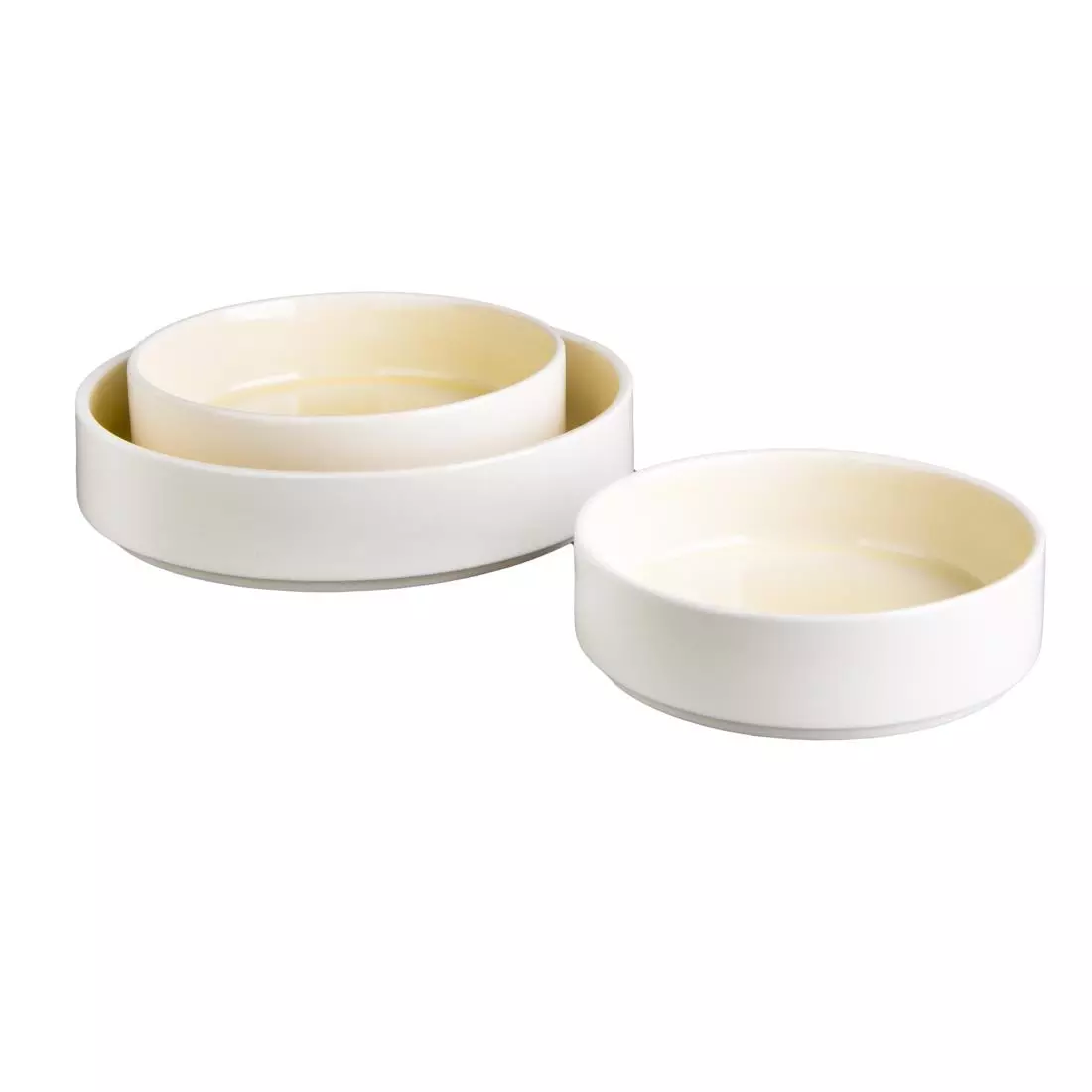 Een Olympia Fondant kommen lemon geel 215mm (4 stuks) koop je bij ShopXPress