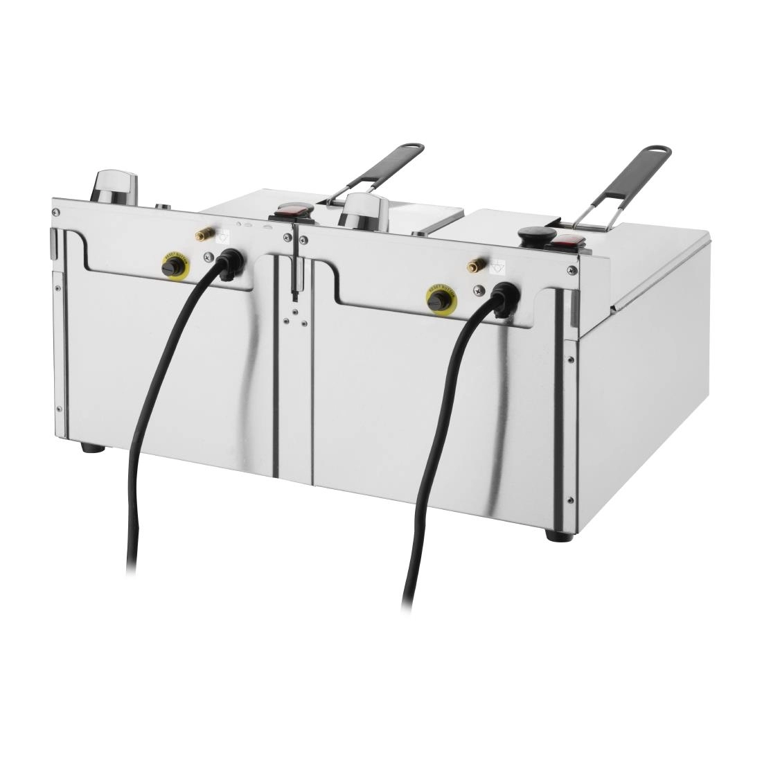 Een Buffalo dubbele friteuse 2x5L 2800W koop je bij ShopXPress