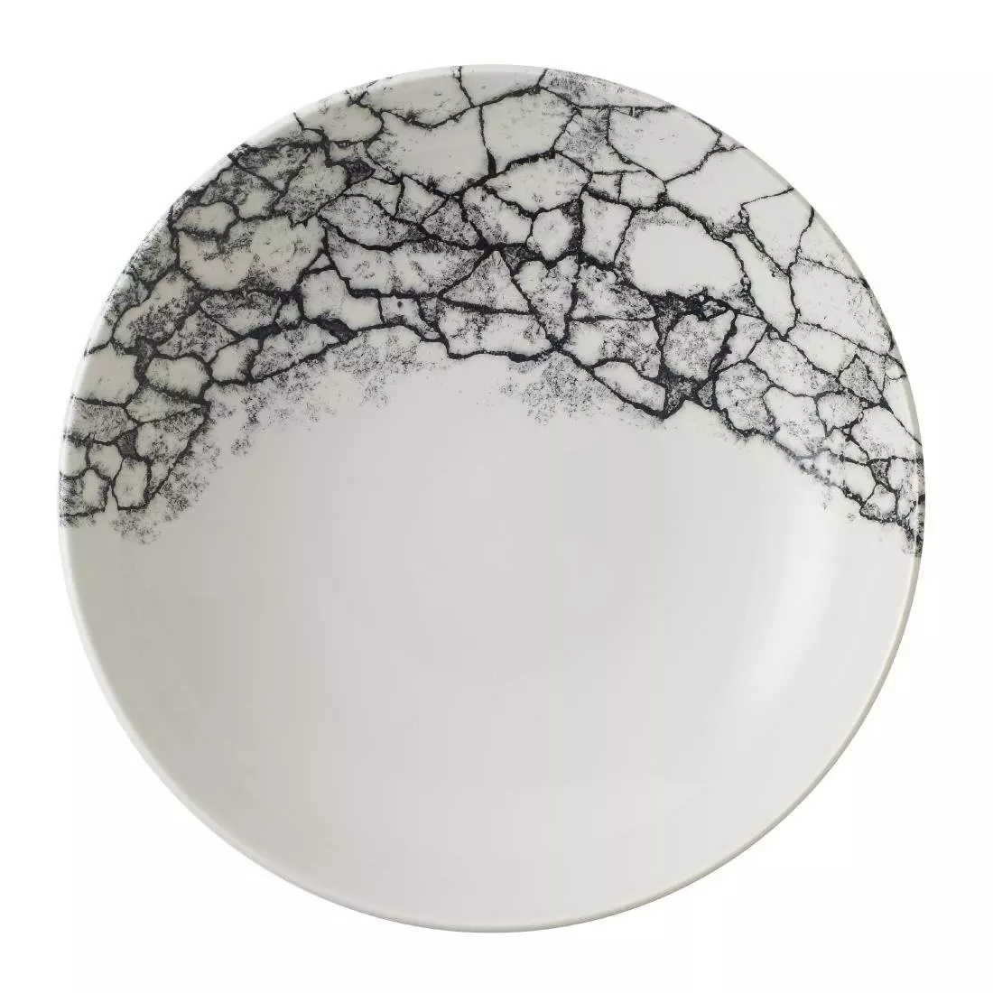 Een Churchill Kintsugi Accents Quartz Black Evolve coupe kom 24.8 cm pak van 12 koop je bij ShopXPress