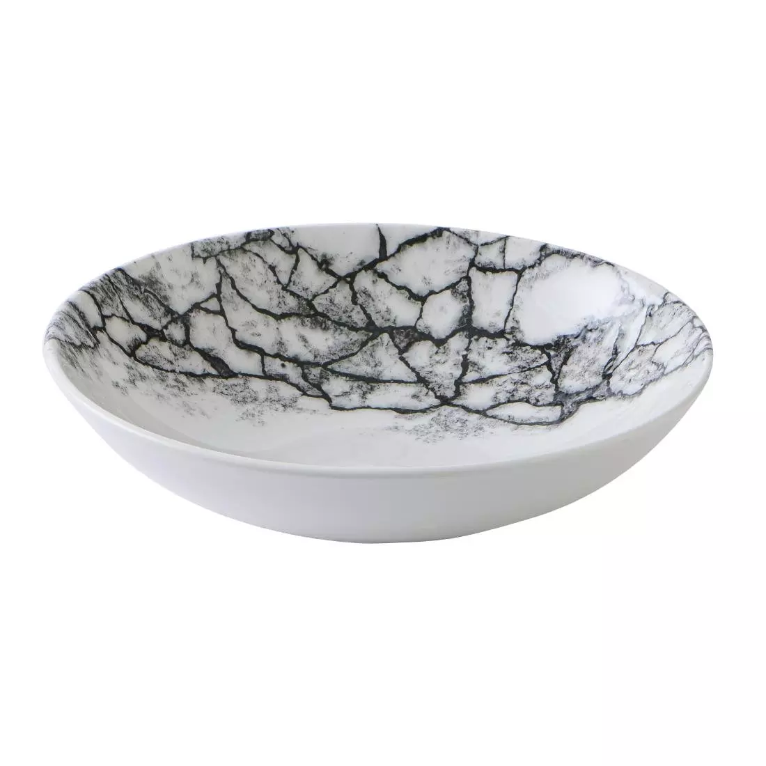 Een Churchill Kintsugi Accents Quartz Black Evolve coupe kom 18.4 cm pak van 12 koop je bij ShopXPress