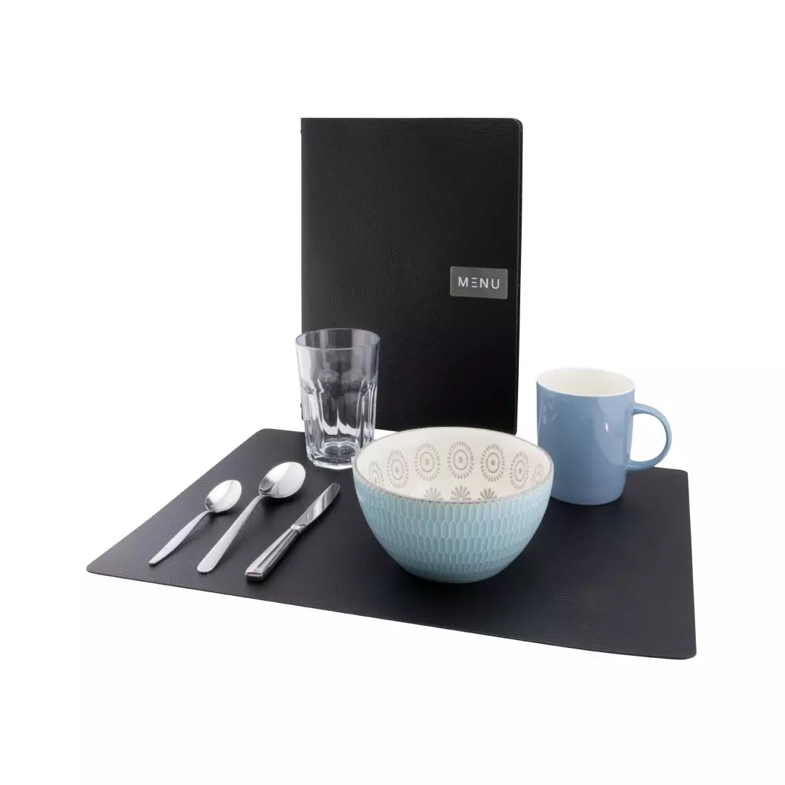 Een Securit Leather Range Raw Bonded lederen placemat koop je bij ShopXPress