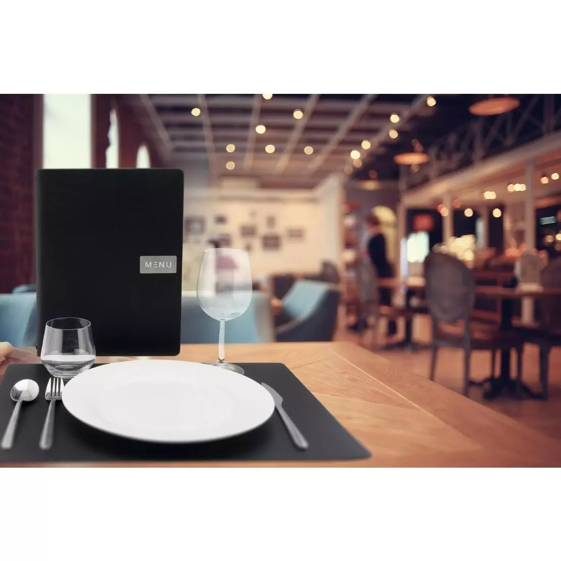 Een Securit Leather Range Raw Bonded lederen placemat koop je bij ShopXPress