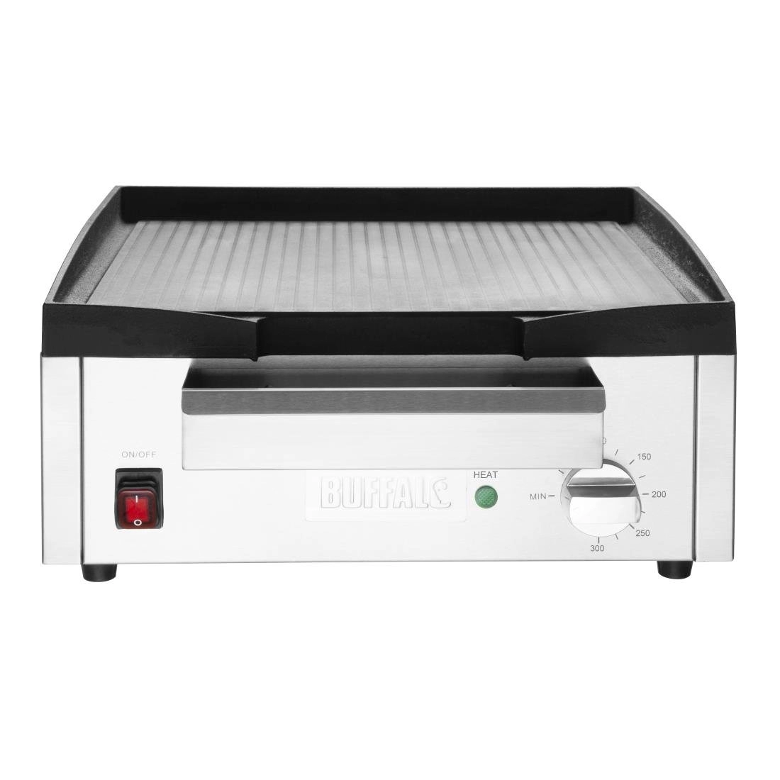 Een Buffalo gietijzeren aanrecht griddle 1.8kw koop je bij ShopXPress