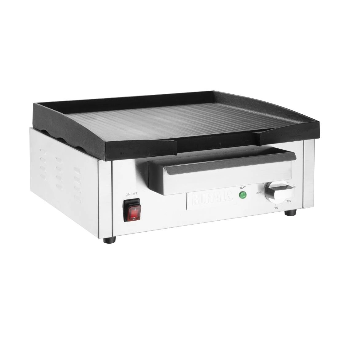 Een Buffalo gietijzeren aanrecht griddle 1.8kw koop je bij ShopXPress