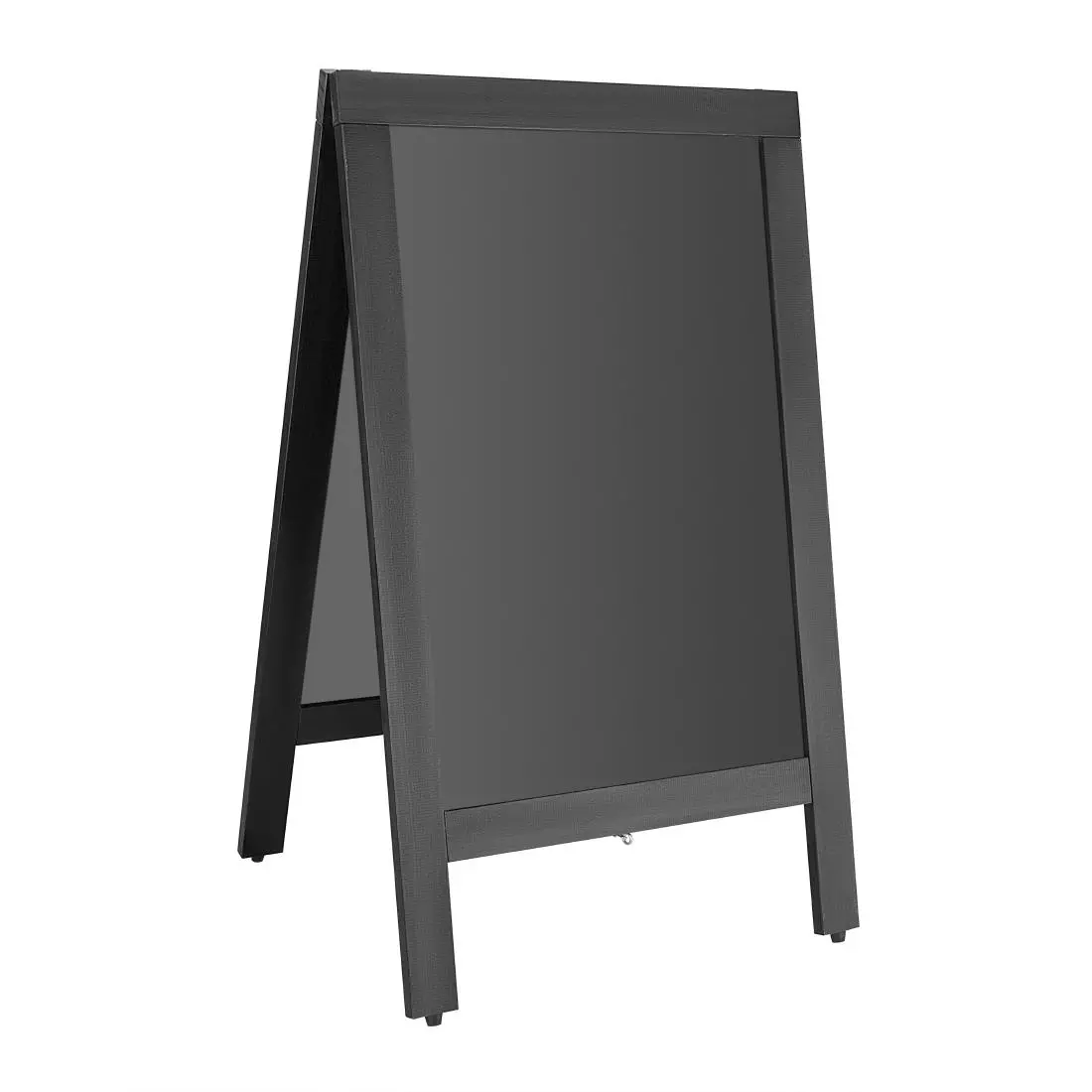 Een Olympia stoepplank zwart houten frame 500x850mm koop je bij ShopXPress