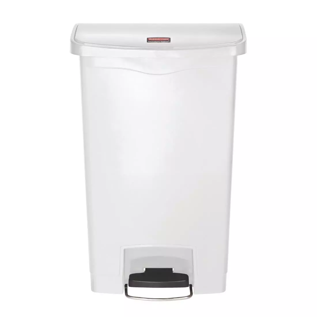 Een Rubbermaid Slim Jim Front Step pedaalemmer 50L wit koop je bij ShopXPress