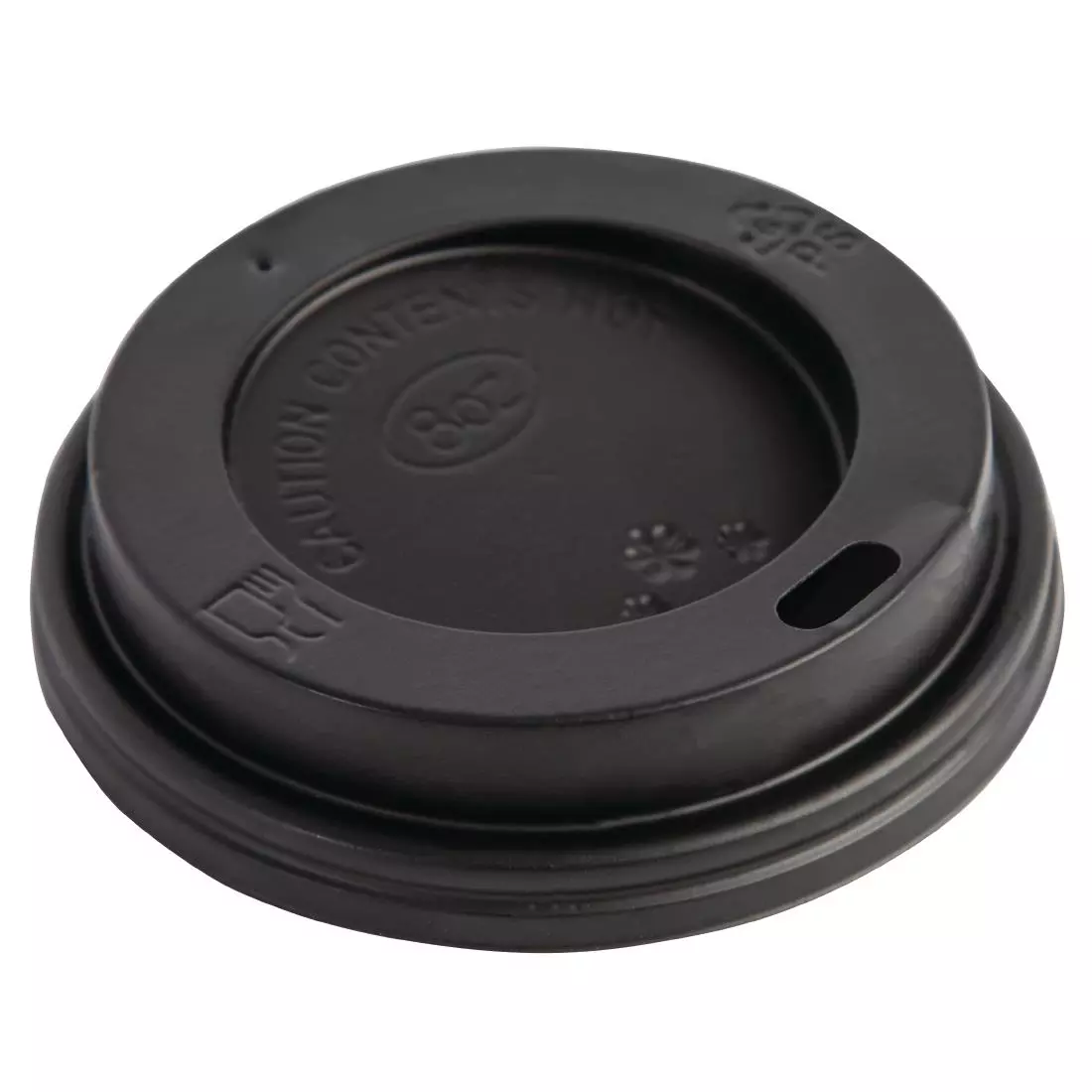 Een Fiesta Recyclable deksel zwart voor Fiesta Recyclable 225ml koffiebekers (50 stuks) koop je bij ShopXPress
