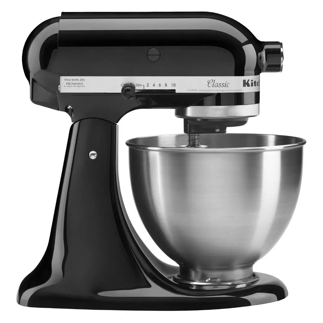 Een KitchenAid klassieke standmixer met kantelbare kop 4,3 liter 5K45SSEOB koop je bij ShopXPress