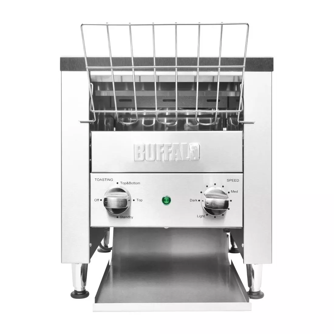 Een Buffalo dubbele conveyor toaster koop je bij ShopXPress