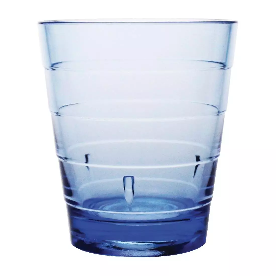 Een Olympia Kristallon ringbekers van polycarbonaat, blauw, 285 ml, 6 stuks koop je bij ShopXPress