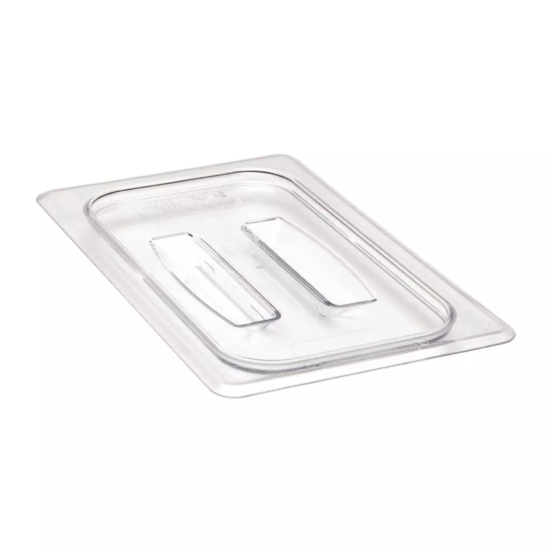 Een Cambro Camview BPA vrij GN 1/4 deksel met handvat koop je bij ShopXPress