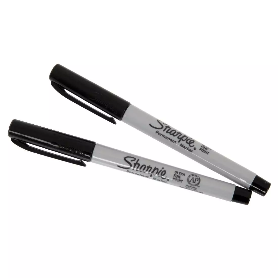 Een Sharpie ultrafijne permanente marker zwart (2 stuks) koop je bij ShopXPress