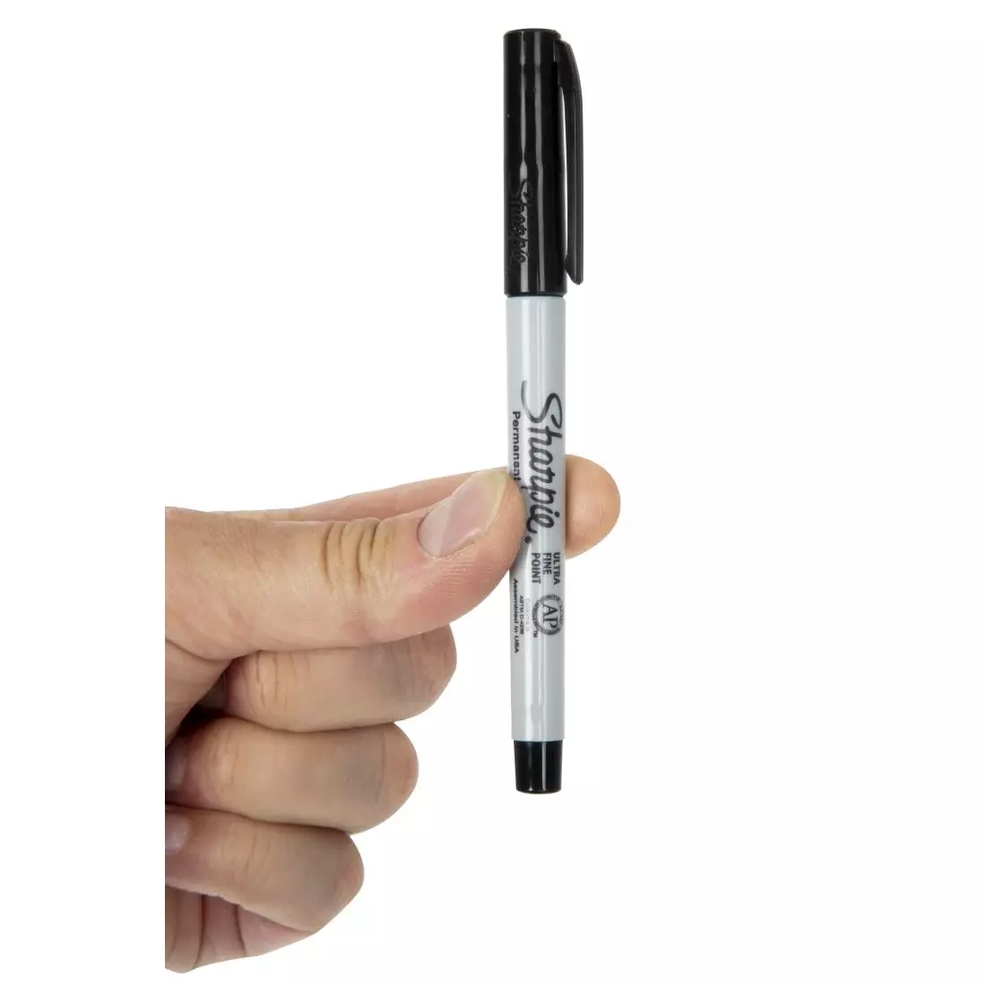 Een Sharpie ultrafijne permanente marker zwart (2 stuks) koop je bij ShopXPress