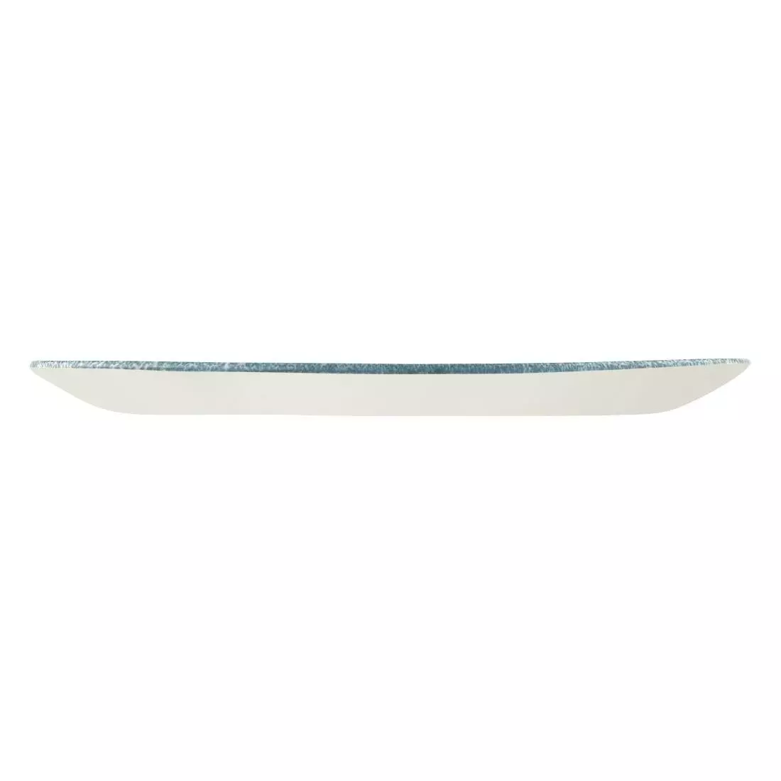 Een Churchill Raku Topaz Blue chefs ovaal bord 35.2 x 18.7 cm pak van 6 koop je bij ShopXPress