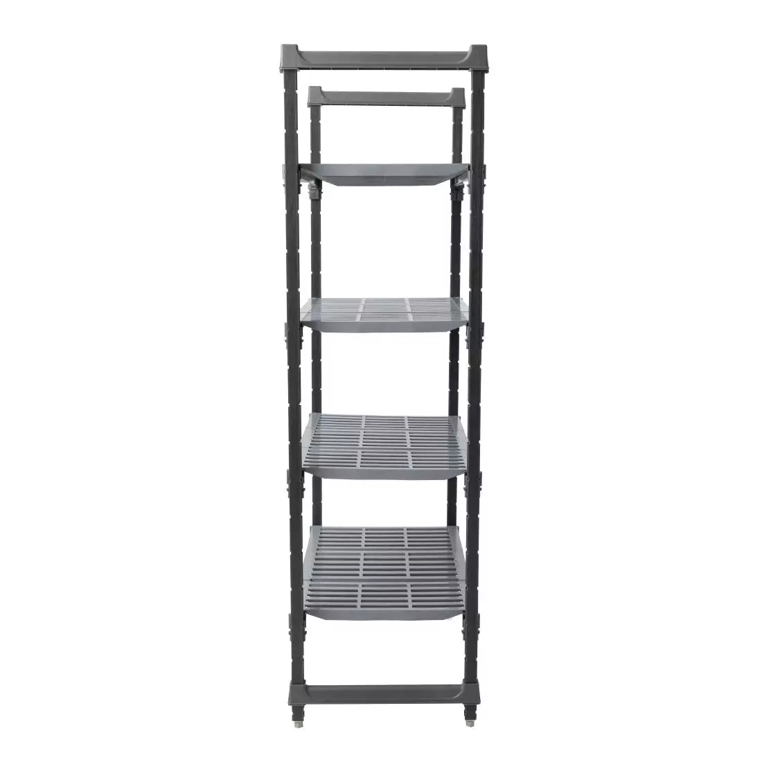 Een Cambro stelling 183cm hoog 4 planken - 54cm diep - 91,5cm breed koop je bij ShopXPress