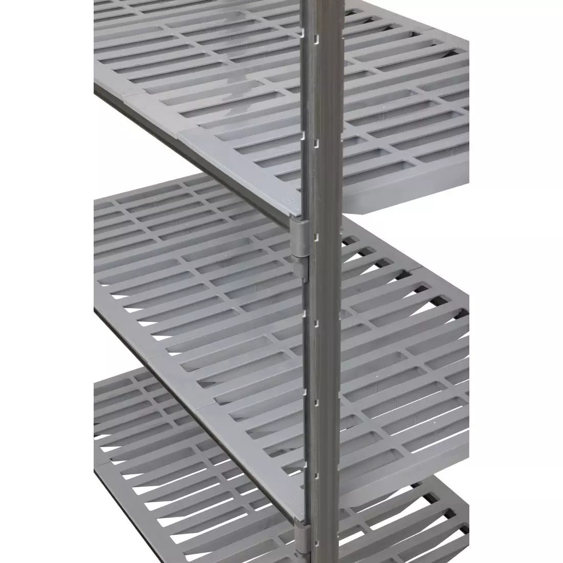 Een Cambro stelling 183cm hoog 4 planken - 54cm diep - 107cm breed koop je bij ShopXPress