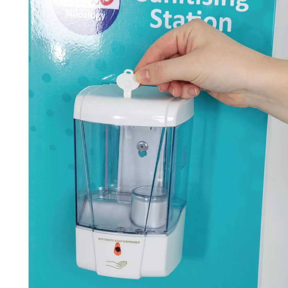 Een Automatische dispenser voor handreiniger koop je bij ShopXPress