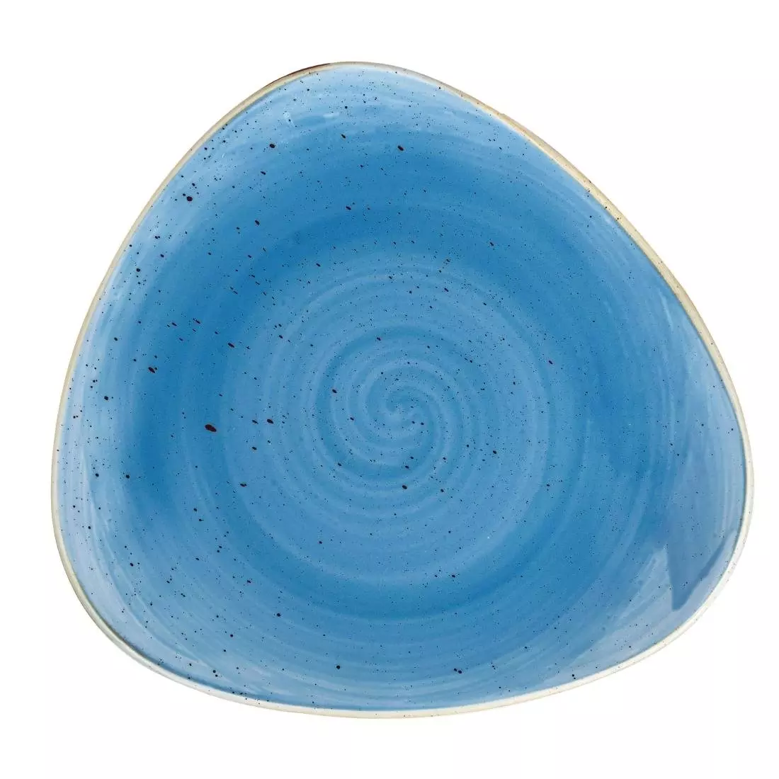 Een Churchill Stonecast Cornflower Blue driehoekig bord 19.2 cm pak van 12 koop je bij ShopXPress