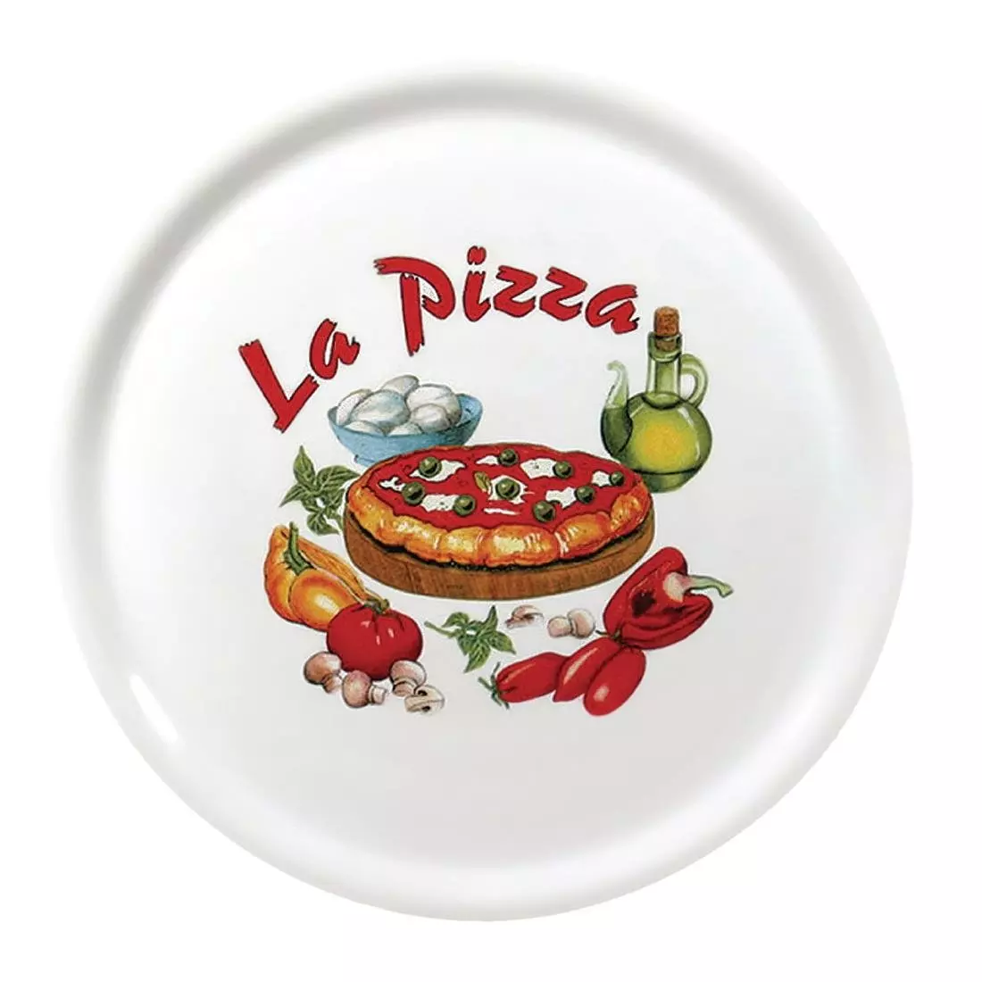 Een Saturnia pizzabord porselein 31cm - design 3 koop je bij ShopXPress