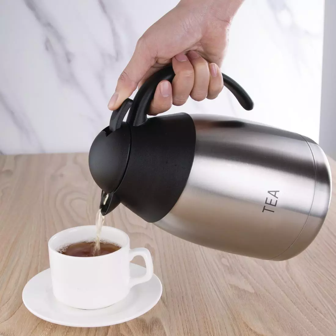 Een Olympia thermoskan RVS 1,5L TEA koop je bij ShopXPress