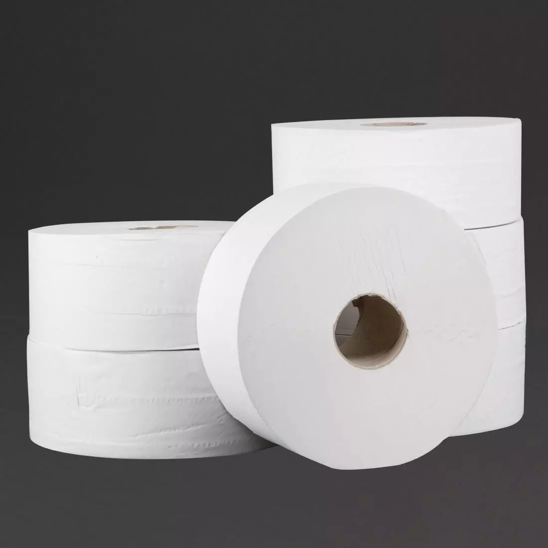 Een Jantex Jumbo 2-laags toiletpapier 300m rol (6 stuks) koop je bij ShopXPress