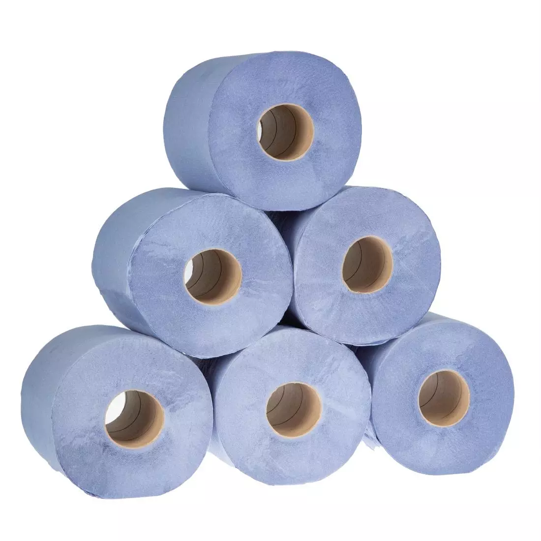 Een Jantex centrefeed 2-laags handdoekrollen blauw 120m (6 stuks) koop je bij ShopXPress