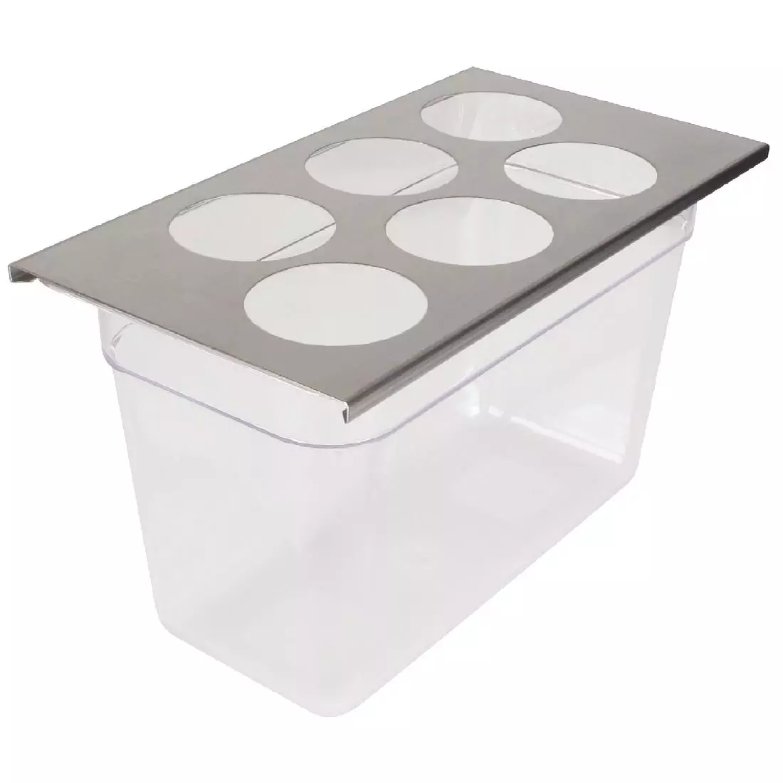 Een FIFO 6-gaats dispenser organiser GN 1/3 koop je bij ShopXPress