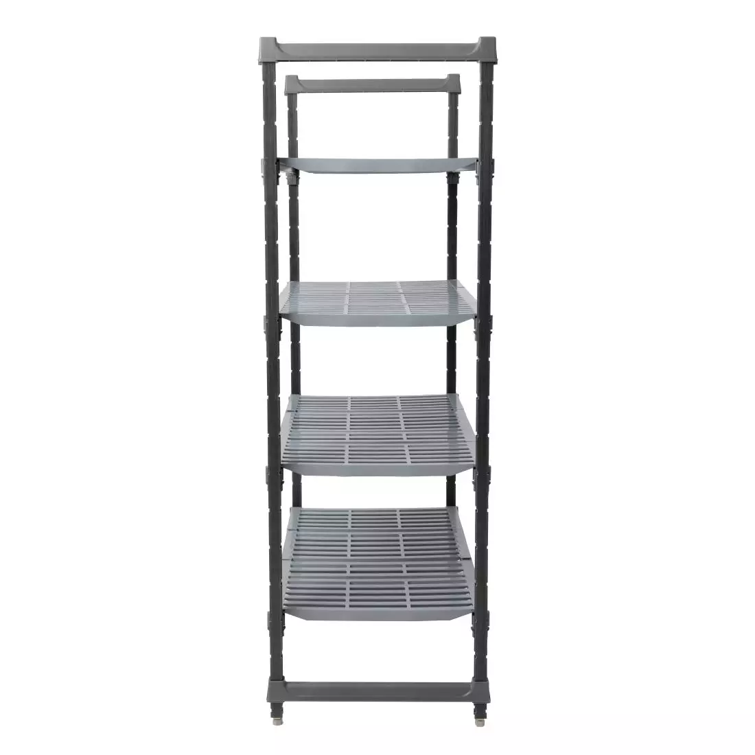 Een Cambro stelling 183cm hoog 4 schappen - 61cm diep - 107cm breed koop je bij ShopXPress