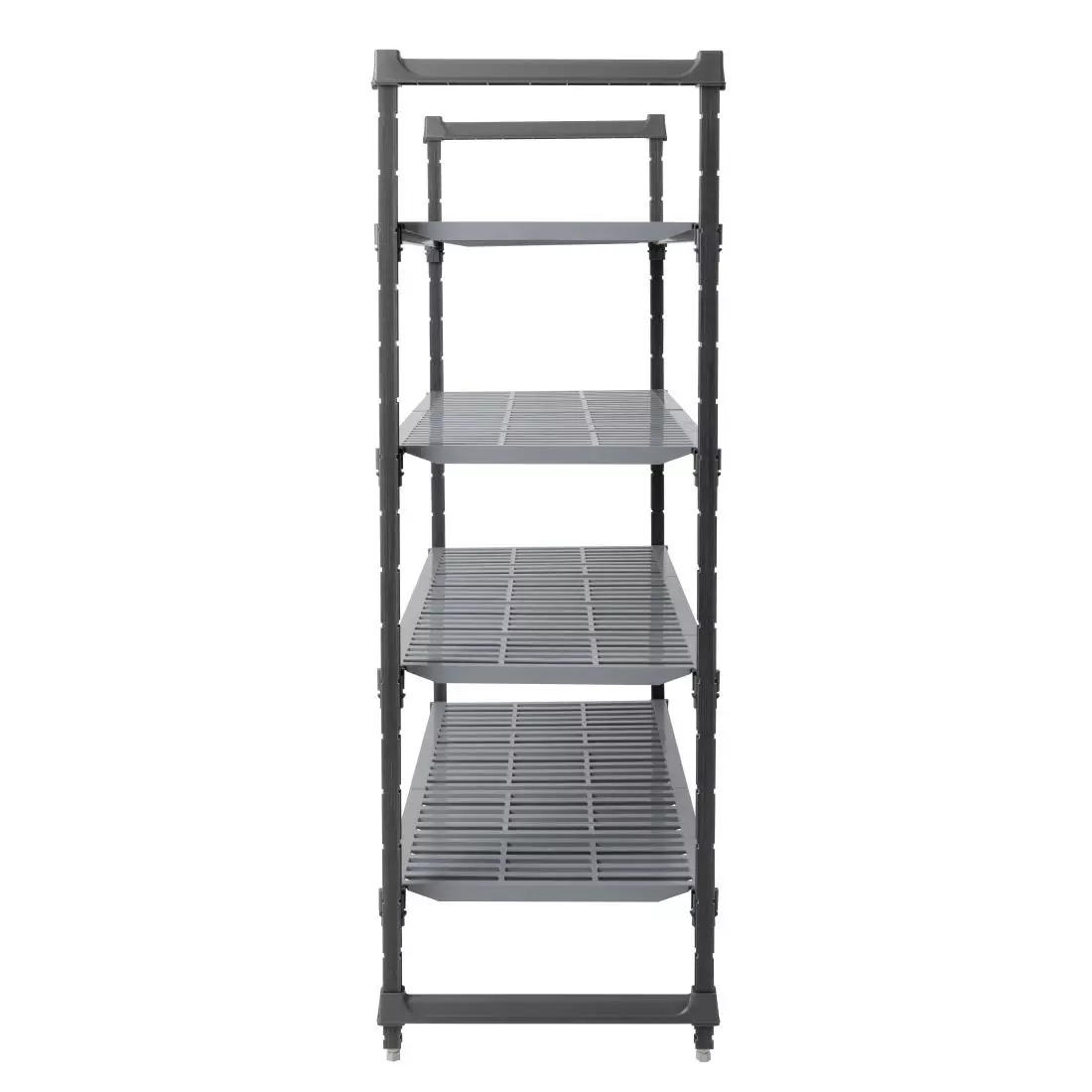 Een Cambro stelling 183cm hoog 4 schappen - 61cm diep - 137,5cm breed koop je bij ShopXPress