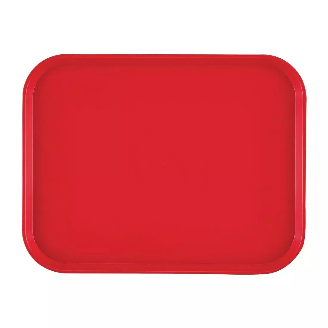 Een Cambro polypropyleen fastfood dienblad rood 410mm koop je bij ShopXPress