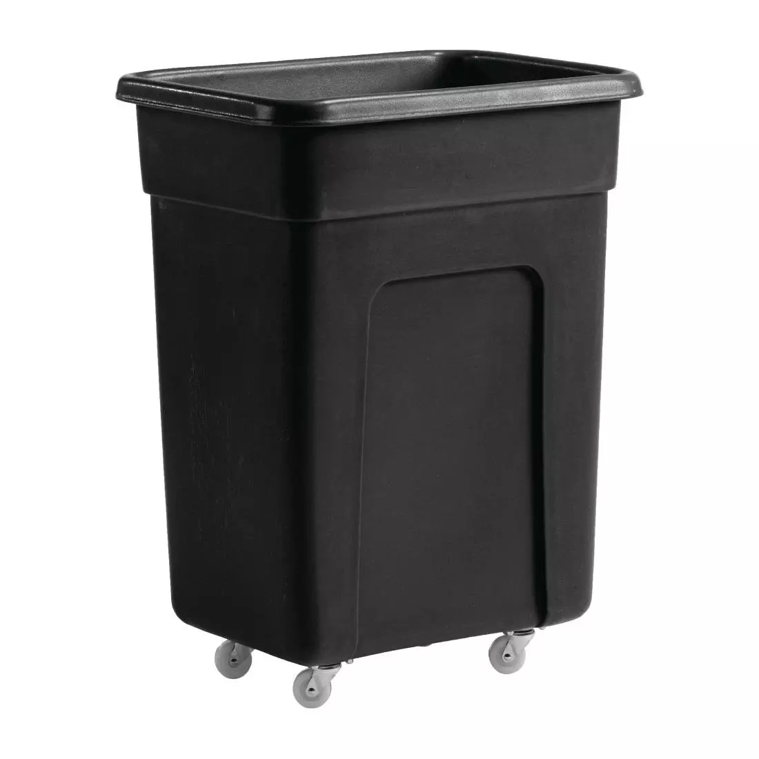 Een Zwarte polyethyleen trolley klein 79,5(H) x 66(B) x 45,5(D)cm koop je bij ShopXPress